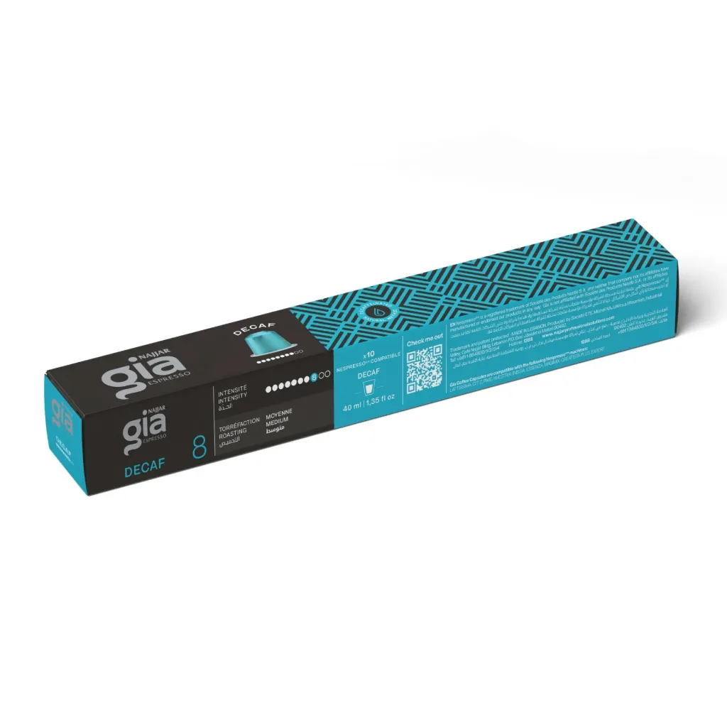 [NEW06] Gia Espresso Capsules- Decaf  1*10